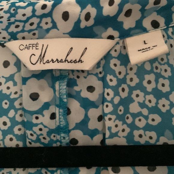 Caffe Marrahesh woman’s Blouse size Large - Picture 3 of 5